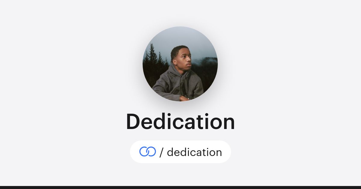 Dedicatio Dedication · solo.to