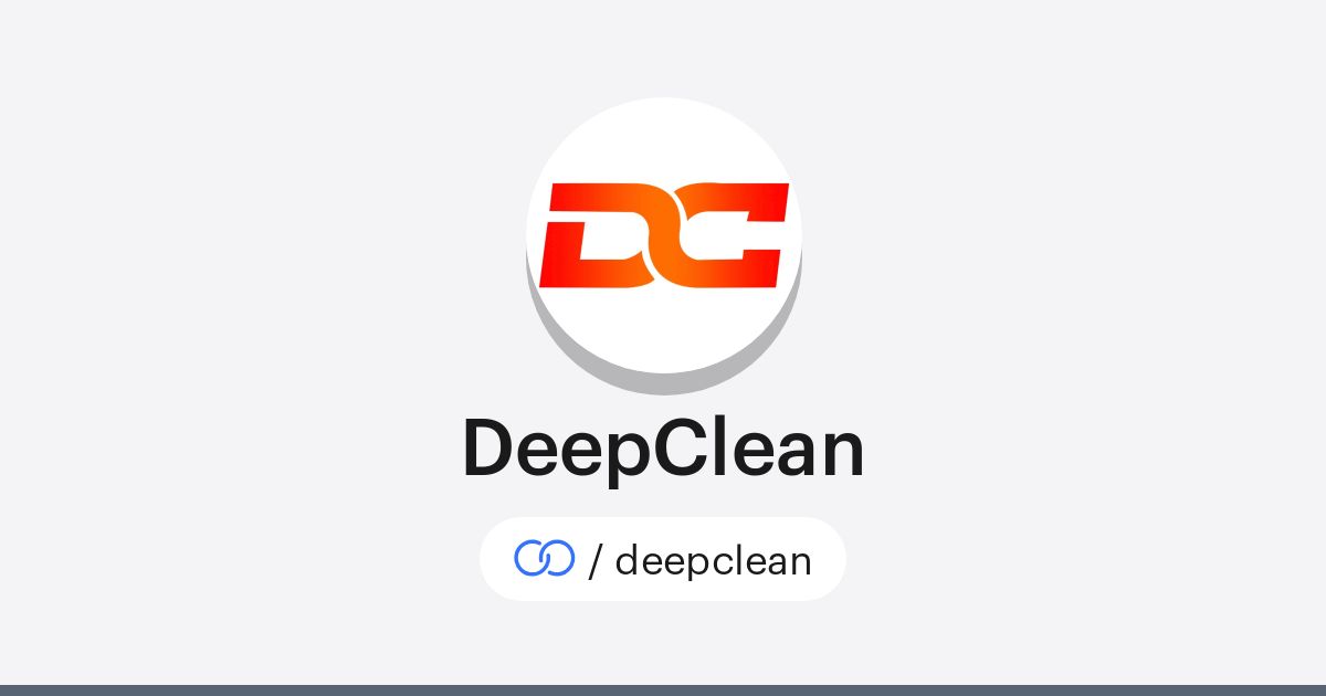 DeepClean · solo.to
