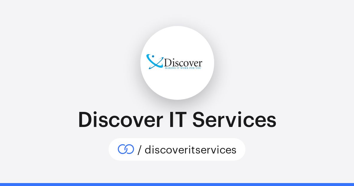 Discover IT Services (/discoveritservices) · solo.to