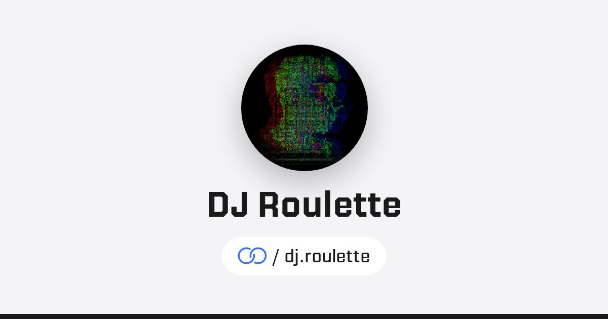 DJ Roulette (/dj.roulette) · solo.to