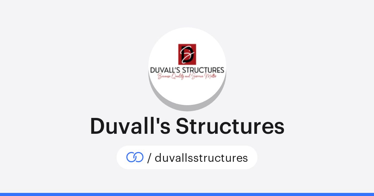 Duvall's Structures (/duvallsstructures) · solo.to