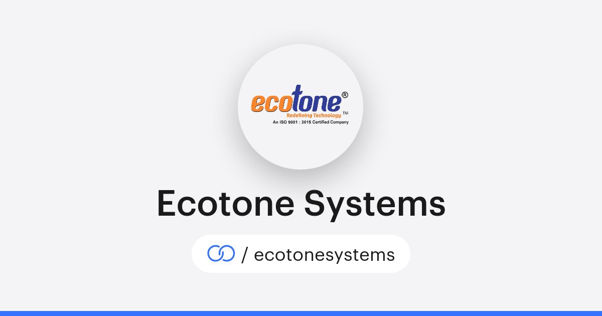 Ecotone Systems (/ecotonesystems) · solo.to