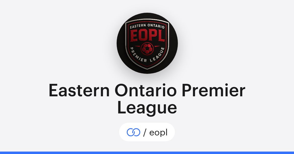 Eopl Eastern Ontario Premier League (/eopl) · solo.to
