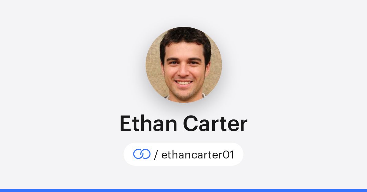 Ethan Carter (/ethancarter01) · solo.to