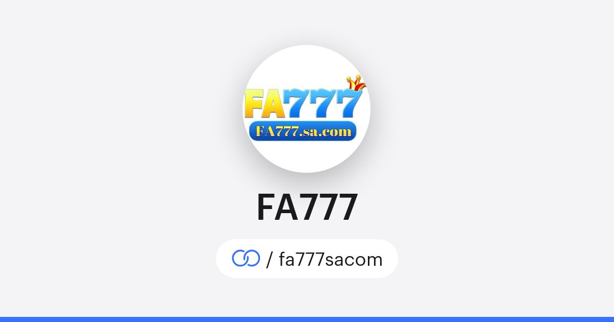 Fa777 FA777 (/fa777sacom) · solo.to