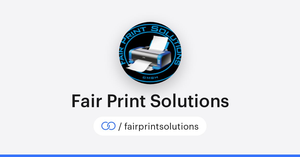 Fair Print Solutions (/fairprintsolutions) · solo.to