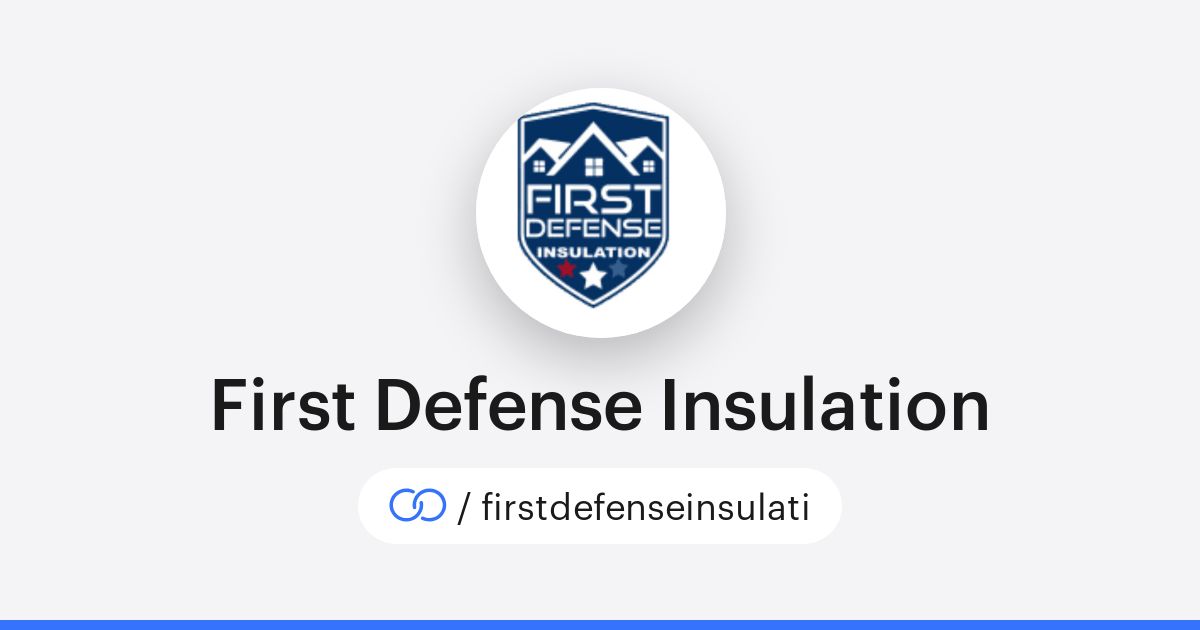 First Defense Insulation (/firstdefenseinsulati) · solo.to