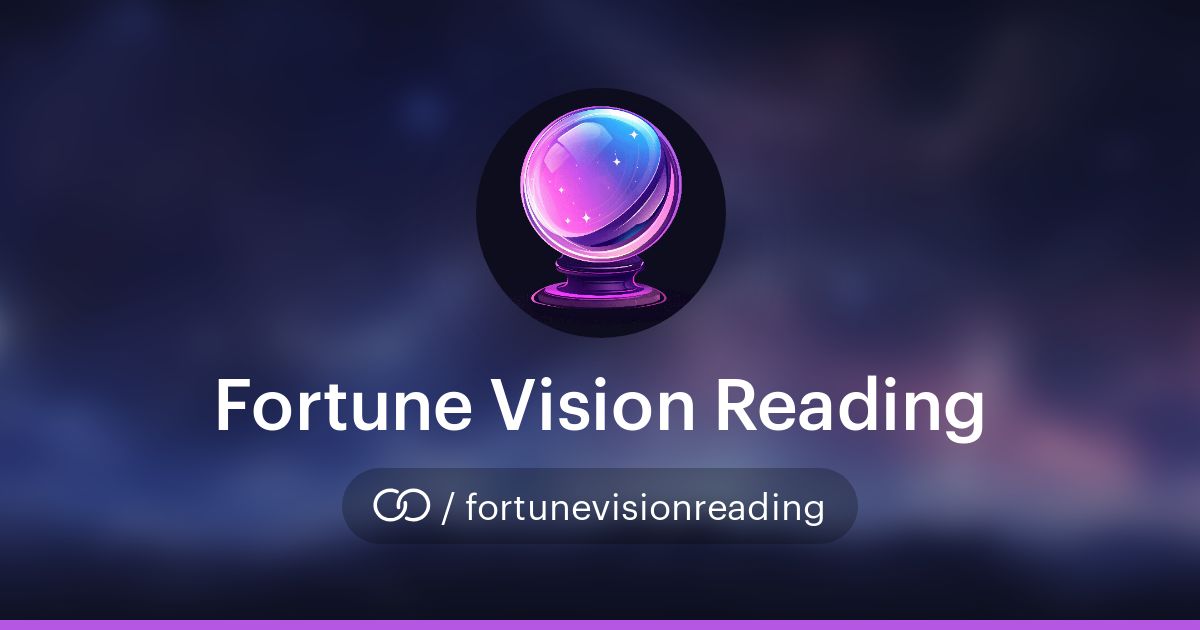 Fortune Vision Reading Fortunevisionreading Solo To