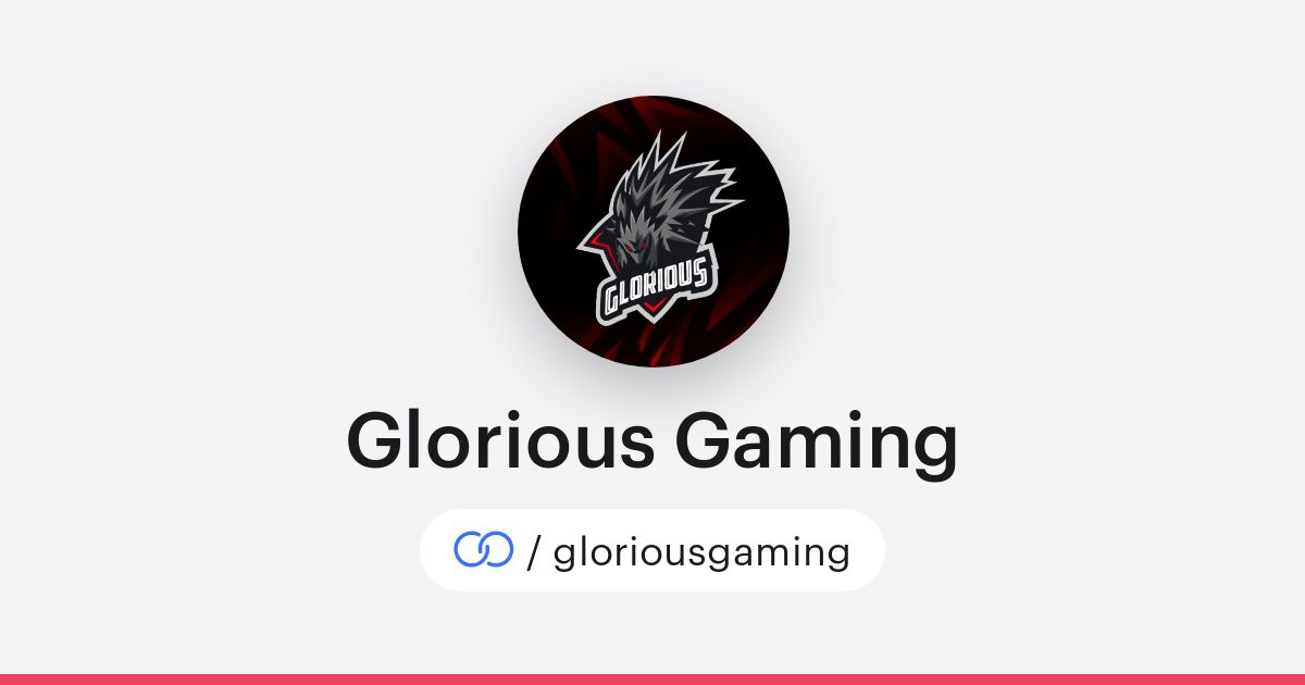 Glorious Gaming Gloriousgaming Solo To
