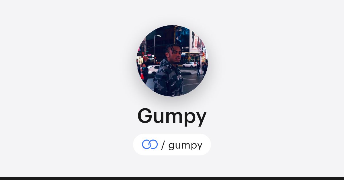 Gumpy · solo.to