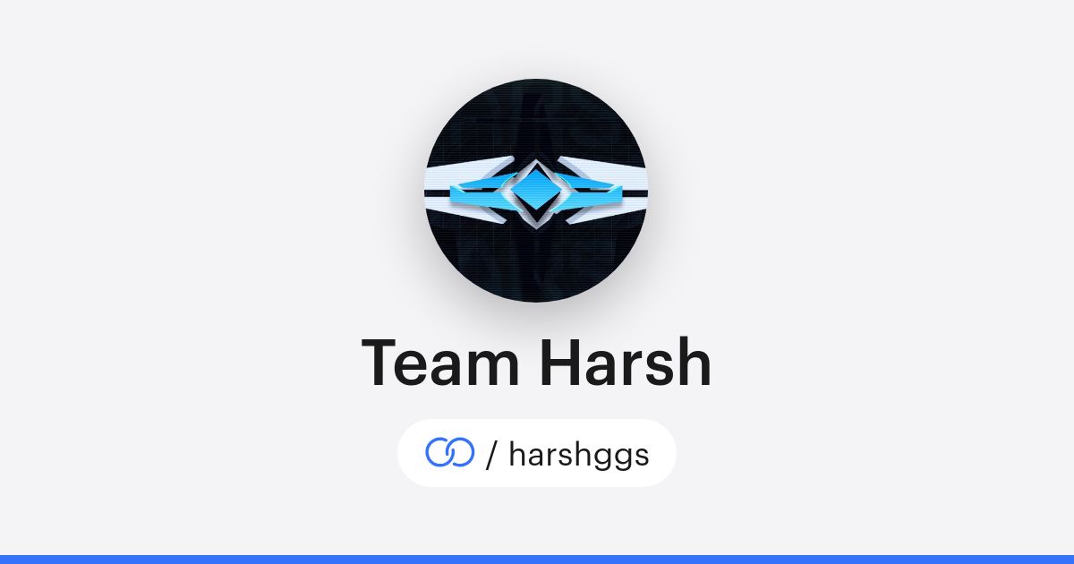 Team Harsh Harshggs Solo To