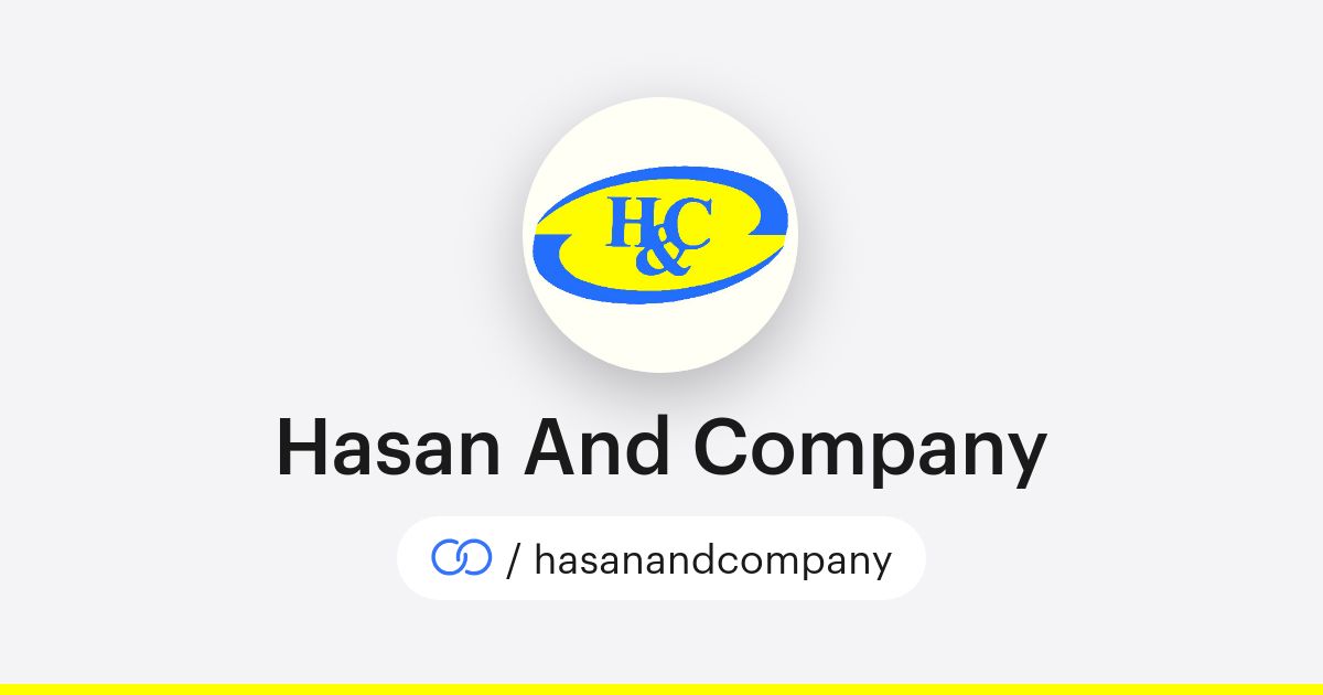 Hasan And Company (/hasanandcompany) · solo.to