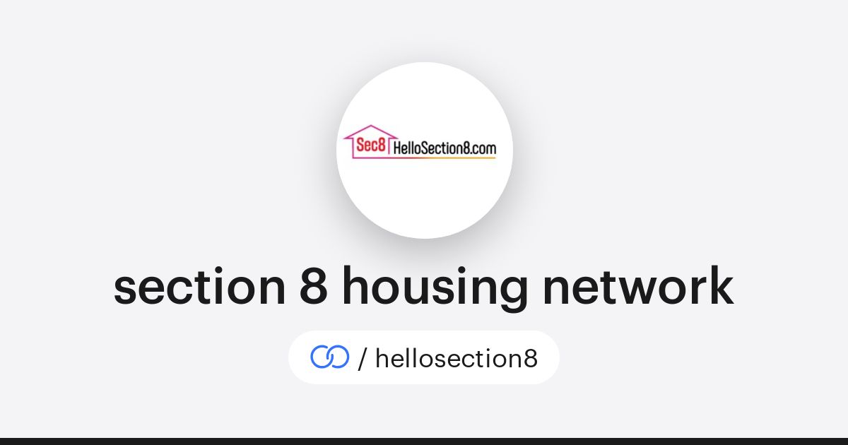 section 8 housing network (/hellosection8) · solo.to