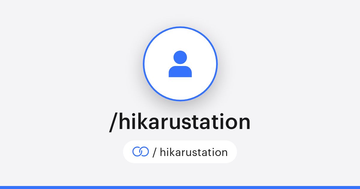 /hikarustation · solo.to