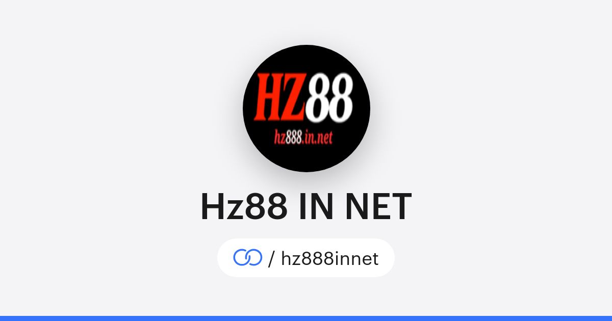Hz88 IN NET (/hz888innet) · solo.to