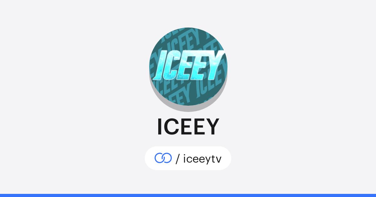 ICEEY (/iceeytv) · solo.to