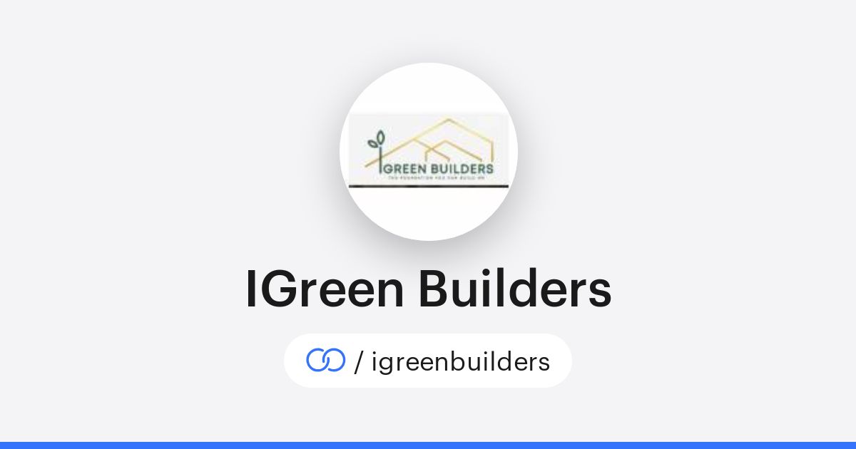 Igreen Builders Igreenbuilders Solo To