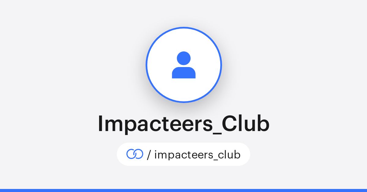 Impacteers_Club · solo.to