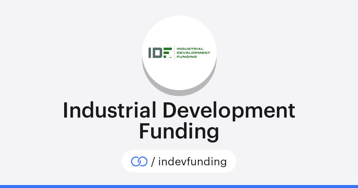 Picture of Industrial Development Funding (/indevfunding) · solo.to