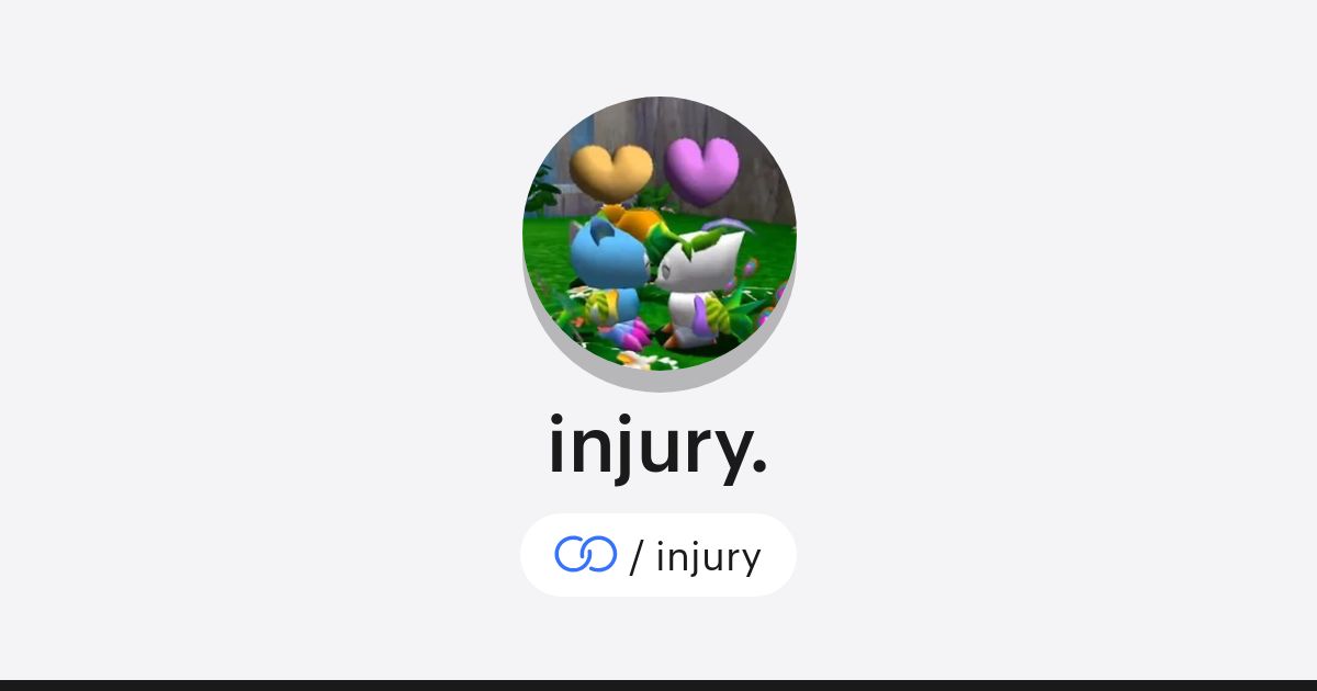injury. (/injury) · solo.to