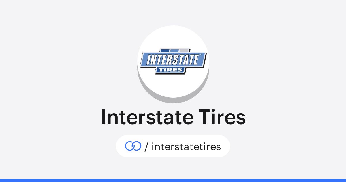 Interstate Tires (/interstatetires) · solo.to