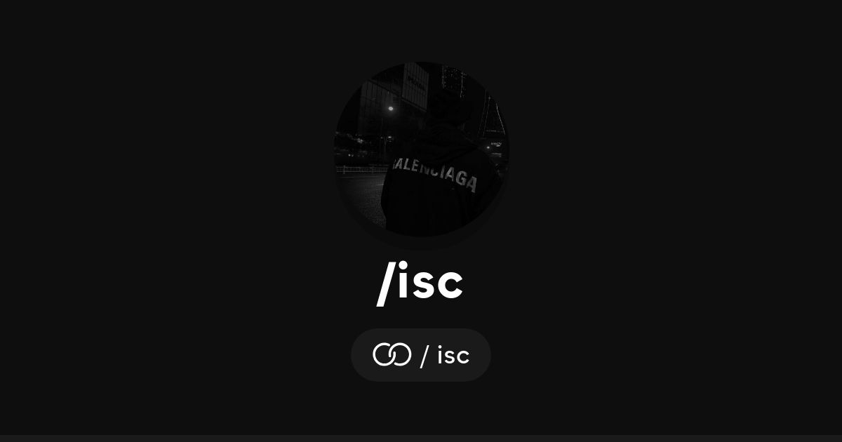 Isc Record /isc · solo.to