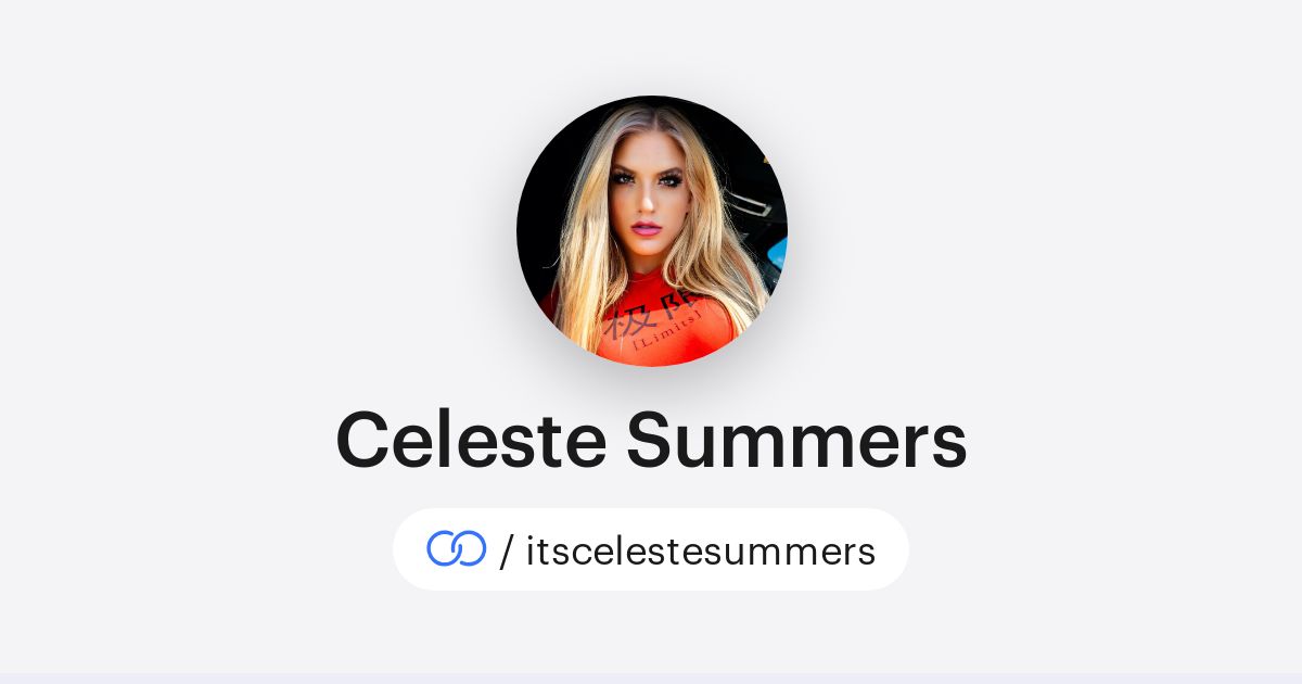 Celeste Summers Itscelestesummers Solo To
