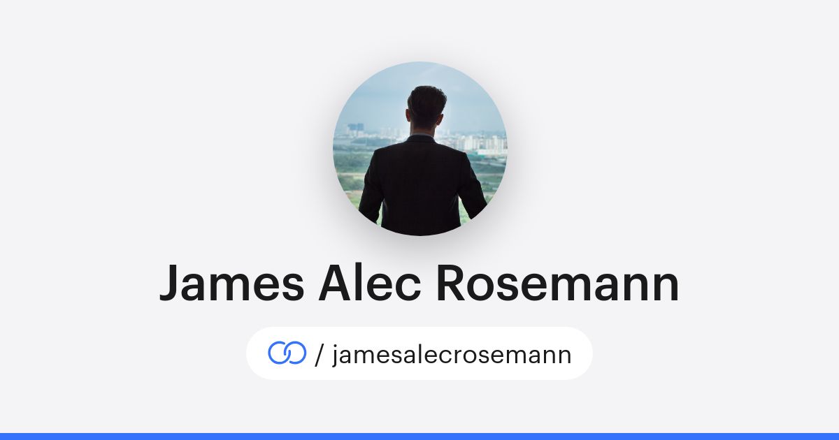 Jim Rosemann James Alec Rosemann (/jamesalecrosemann) · solo.to