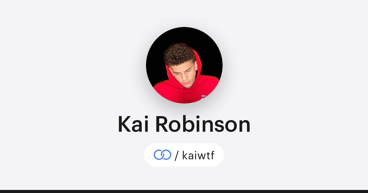 Kai Robinson (/kaiwtf) · solo.to