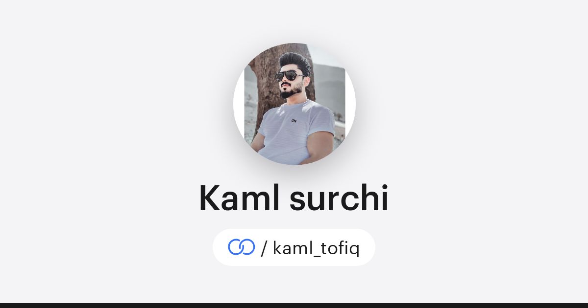 Kaml Kaml surchi (/kaml_tofiq) · solo.to