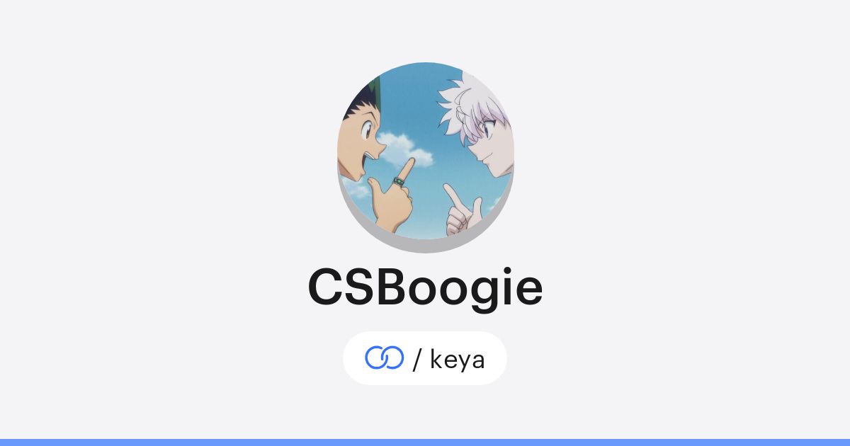 CSBoogie (/keya) · solo.to