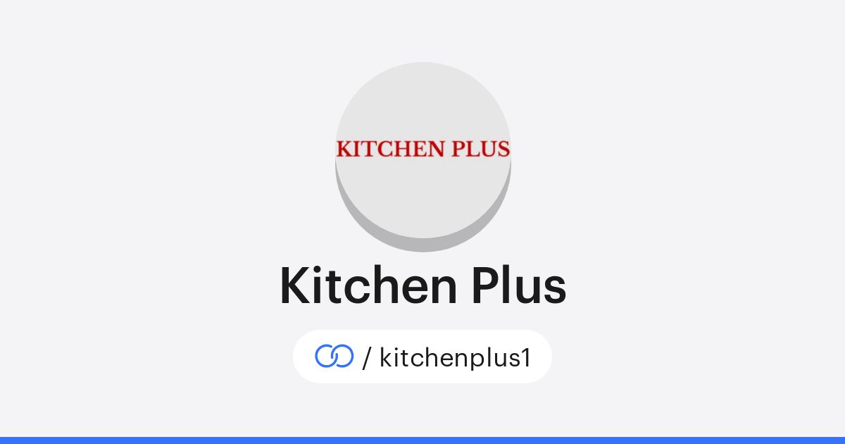 Kitchen Plus (/kitchenplus1) · solo.to