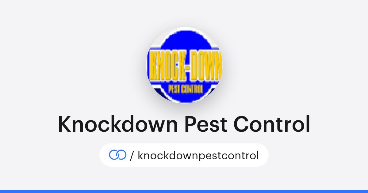 Knockdown Pest Control (/knockdownpestcontrol) · solo.to
