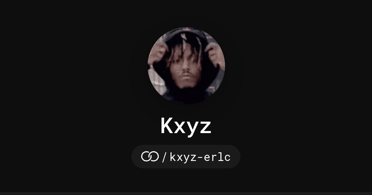 Kxyz Rapper Kxyz (/kxyz-erlc) · solo.to