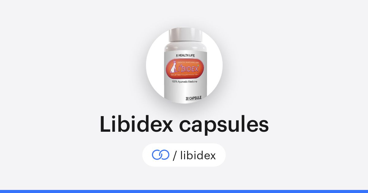 Libidex capsules (/libidex) · solo.to