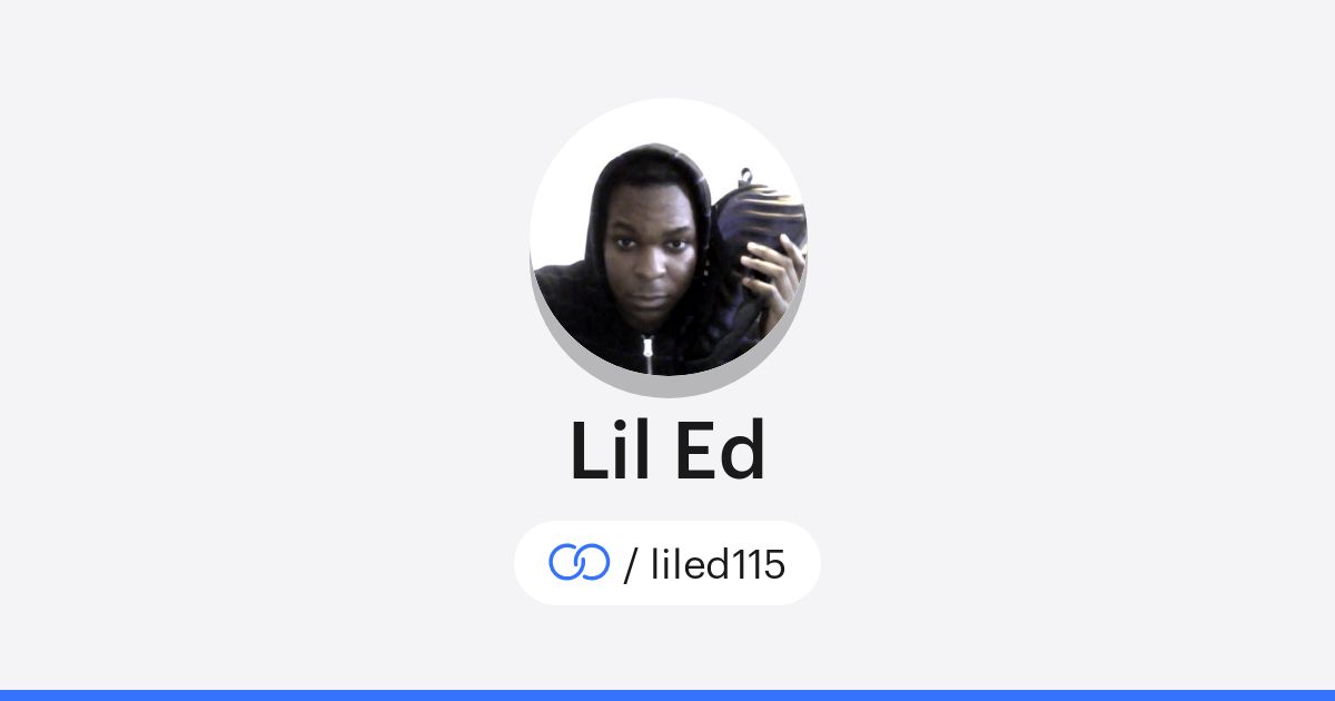 Lilded Lil Ed (/liled115) · solo.to