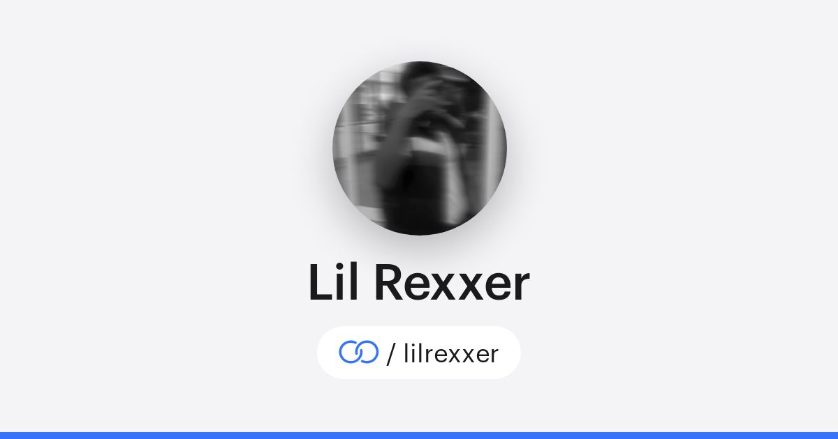 Lilrex79 Rapper Lil Rexxer (/lilrexxer) · solo.to