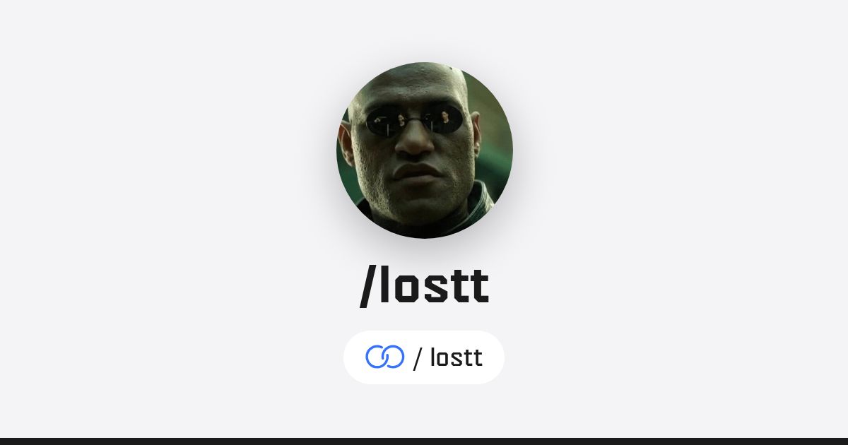 /lostt · solo.to