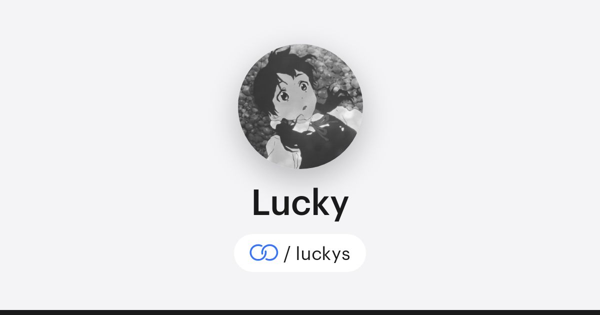 Luckzs Lucky (/luckys) · solo.to