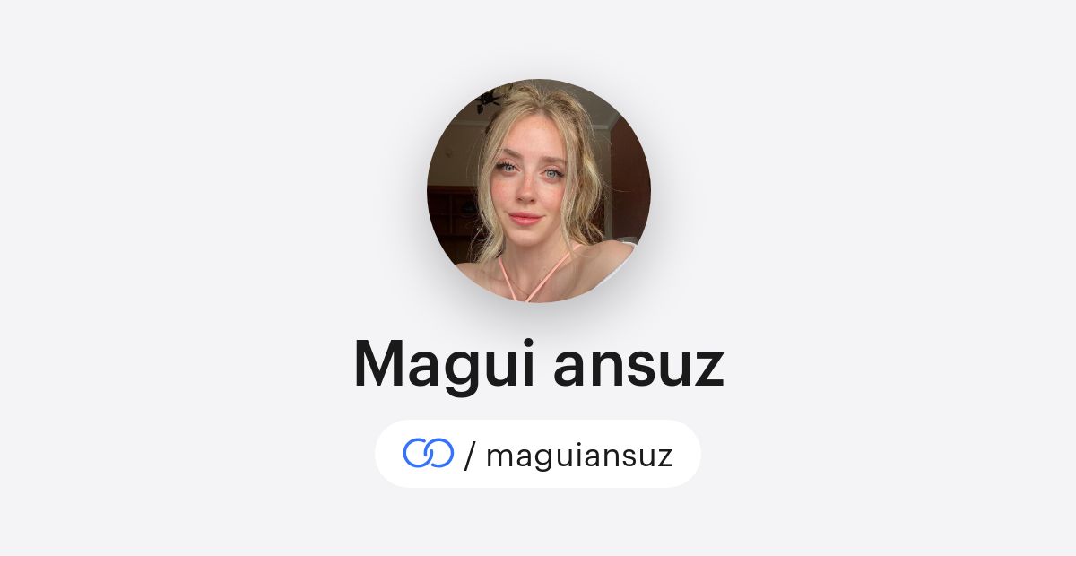 Magui ansuz (/maguiansuz) · solo.to