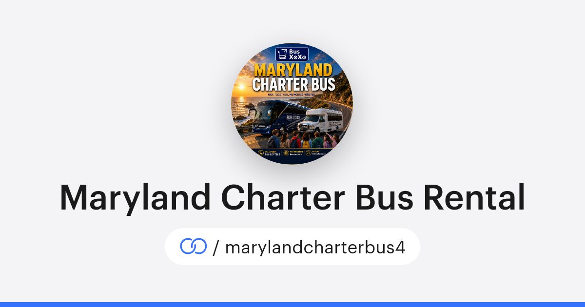Maryland Charter Bus Rental
