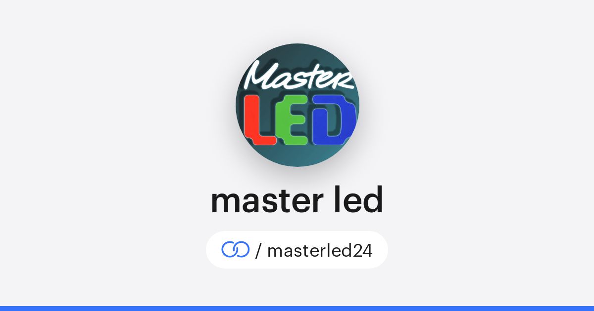 master led (/masterled24) · solo.to