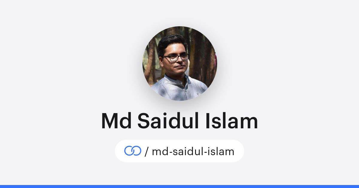 Md Saidul Islam (/md-saidul-islam) · solo.to