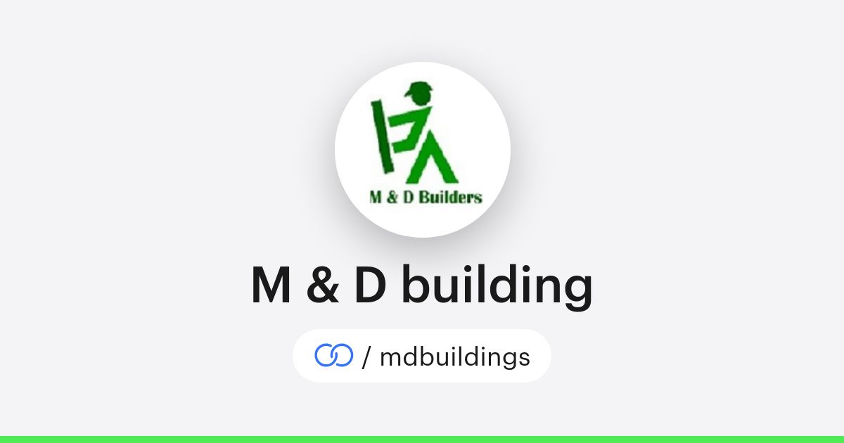 M & D building (/mdbuildings) · solo.to