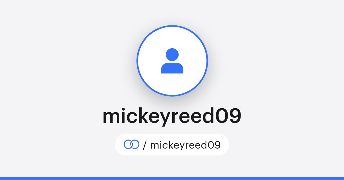 mickeyreed09 · solo.to