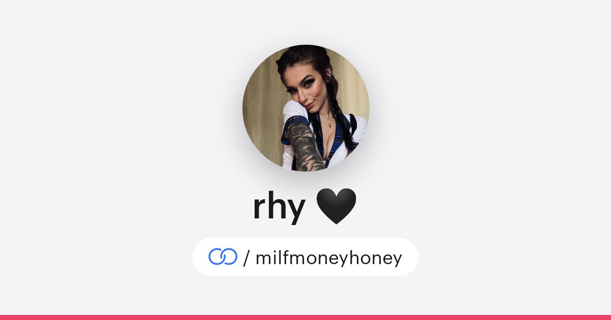 rhy 🖤 (/milfmoneyhoney) · solo.to