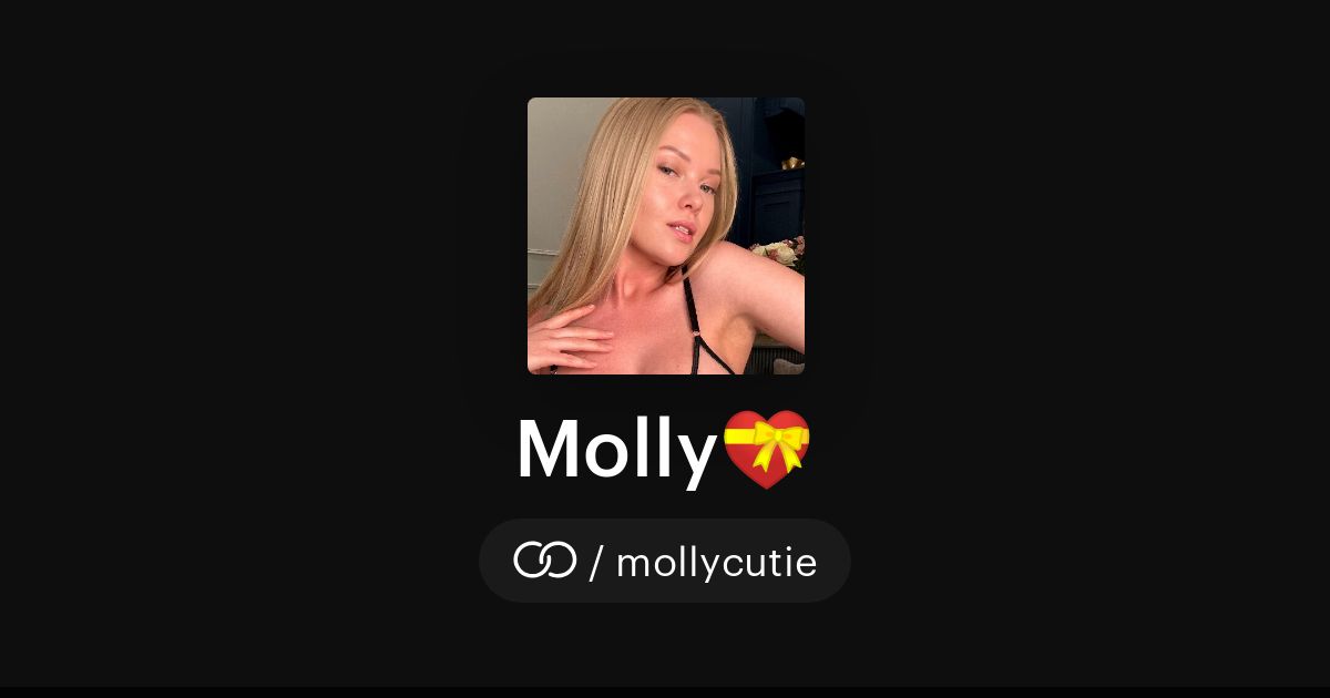 Molly💝 (/mollycutie) · solo.to