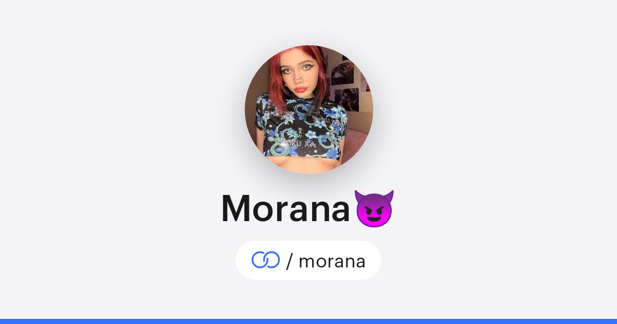 Morana😈 (/morana) · solo.to