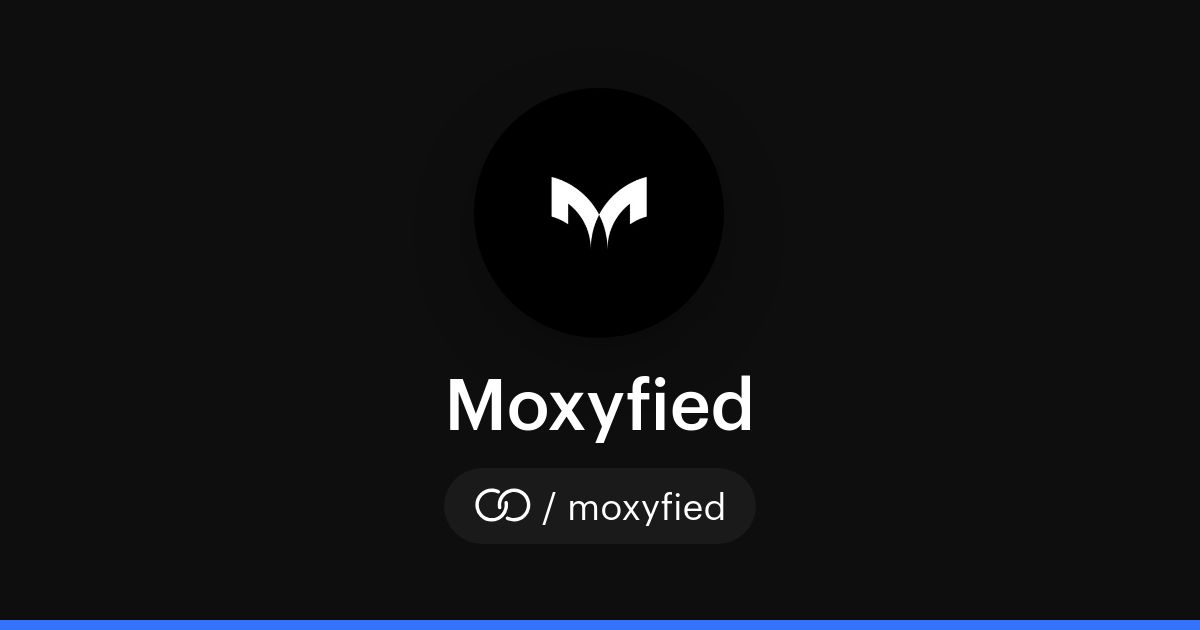 Moxyfied · solo.to