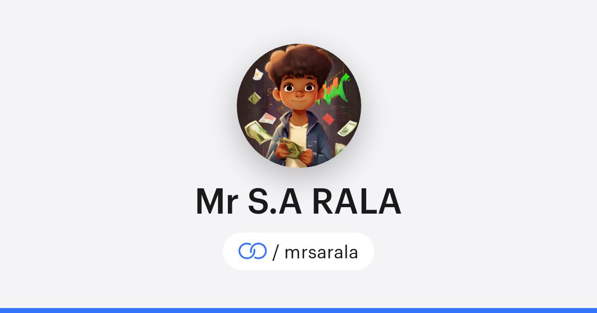 Mr S.A RALA (/mrsarala) · solo.to